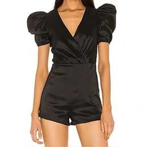 Lovers and Friends Women’s Romper, Size Medium. Black. NWT.